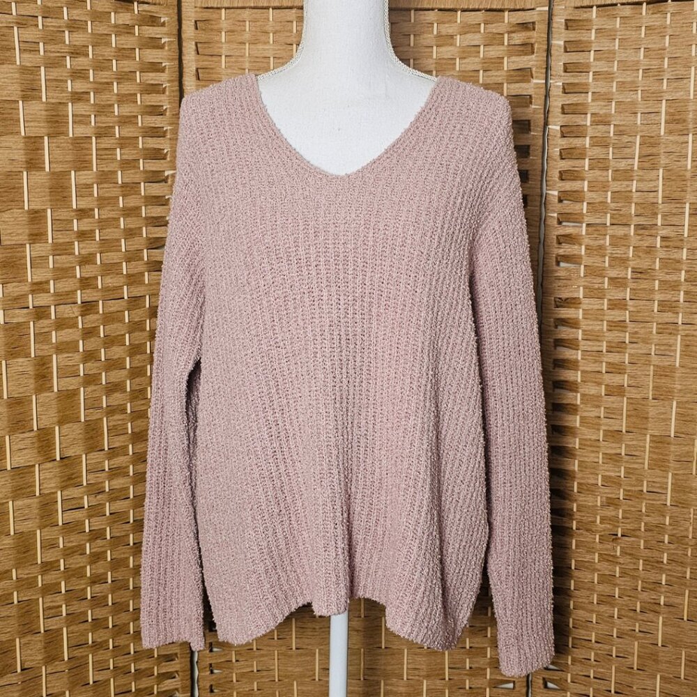 Eileen Fisher Organic Cotton Cashmere Sweater Opal M NWT